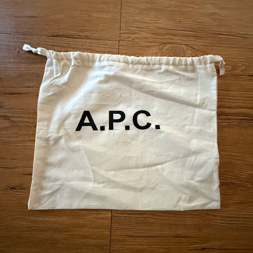 New A.P.C dust bag